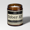 Sober AF 9oz Mental Health Candle Malicious Women Co