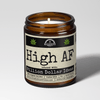 High Af 9oz Funny Candle Malicious Women Co - Malicious Women Co. - Candles