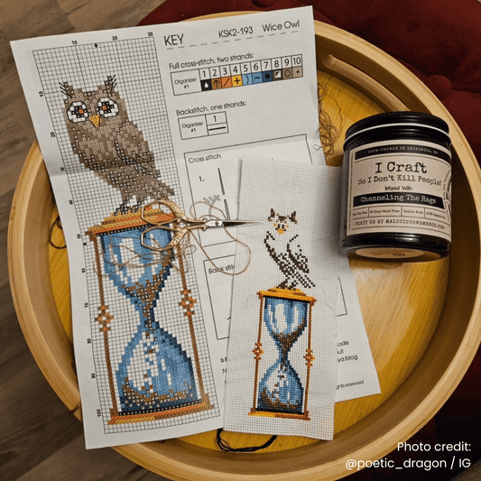 I Craft So I Don't Kill People 9oz Mental Health Candle Malicious Women Co - Malicious Women Co. - Candles