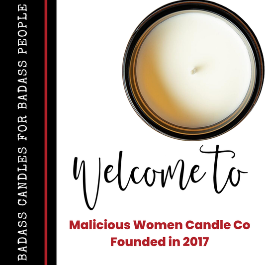 Don't Tell Me To Smile | 9oz Feminist Candle | Malicious Women Co.