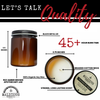 Hello Darkness | 9oz Seasonal Candle | Malicious Women Co