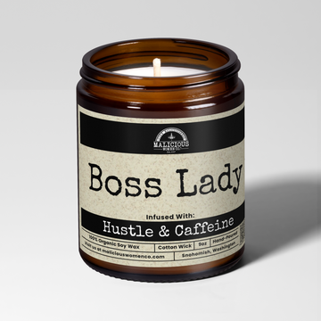 Boss Lady | 9oz Work Candle | Malicious Women Co