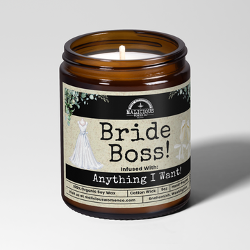 Bride Boss | 9oz Wedding Candle | Malicous Women Co