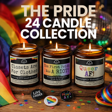 The Pride 24 Candle Collection