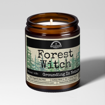 Forest Witch | 9oz Witch Candle | Malicious Women Co