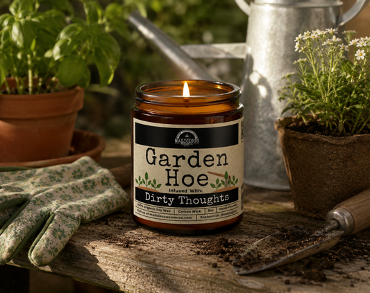 Garden Hoe 9oz Funny Candle Malicious Women Co