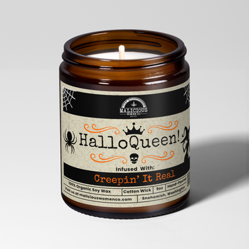 HalloQueen | 9oz Seasonal Candle | Malicious Women Co