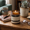 Optimism Sounds Exhausting! | 9oz Funny Mental Health Candle | Malicious Women Co.