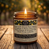 When Life Gives You Lemons-9oz Funny Mental Health / Cancer Candle Malicious Women Co