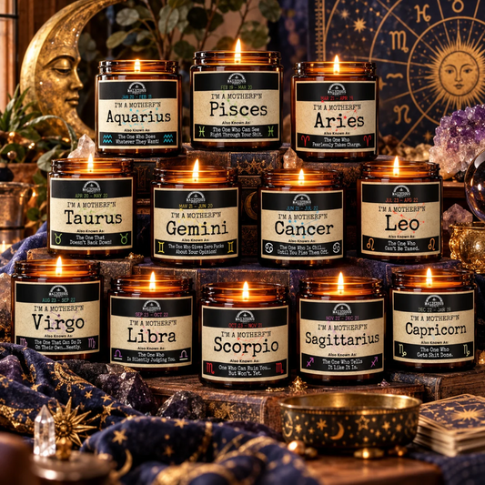 The Zodiac 12 Candle Collection
