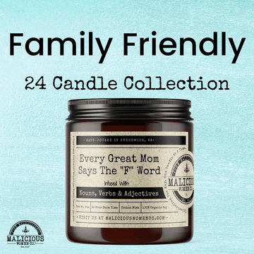 Family Friendly 24 Candle Collection