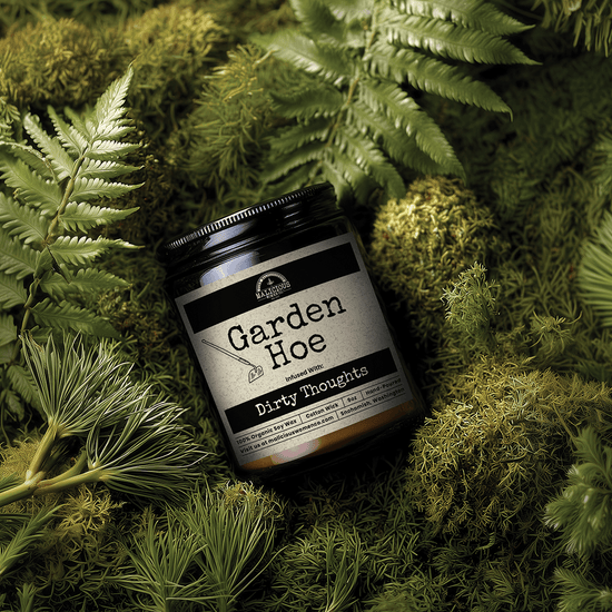 Garden Hoe 9oz Funny Candle Malicious Women Co - Malicious Women Co. - Candles