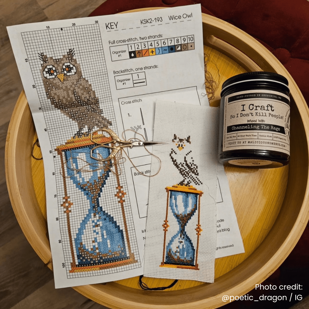 I Craft So I Don't Kill People 9oz Mental Health Candle Malicious Women Co - Malicious Women Co. - Candles