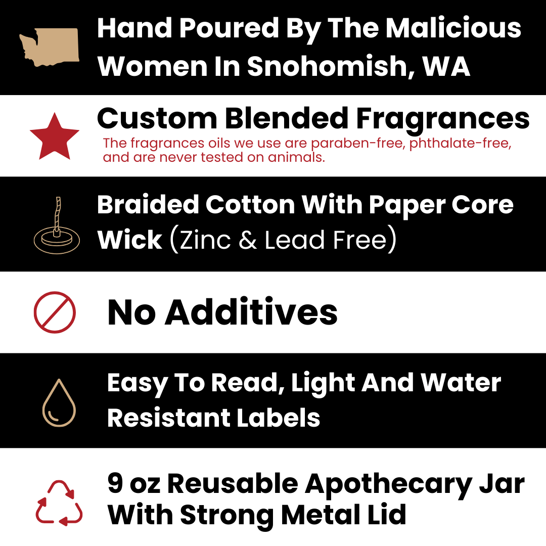 You're So Dope! I Just Knew Weed Be Friends 9oz Bestie Candle Malicious Women Co - Malicious Women Co. - Candles