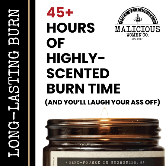 You're So Dope! I Just Knew Weed Be Friends 9oz Bestie Candle Malicious Women Co - Malicious Women Co. - Candles