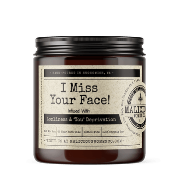 I Miss Your Face! - Scent: Blueberry Cobbler